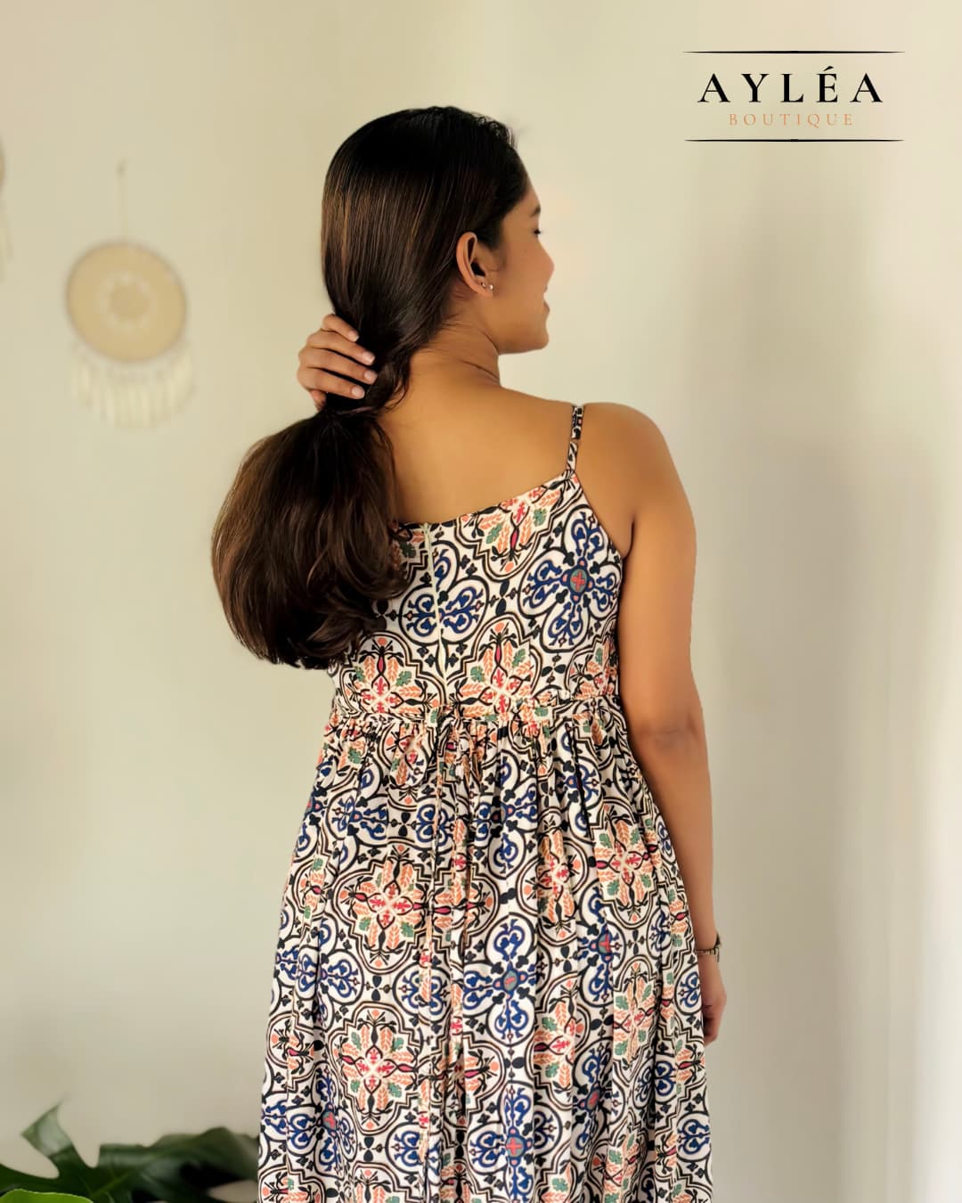 Soft Bloom Strappy Dress — view 3