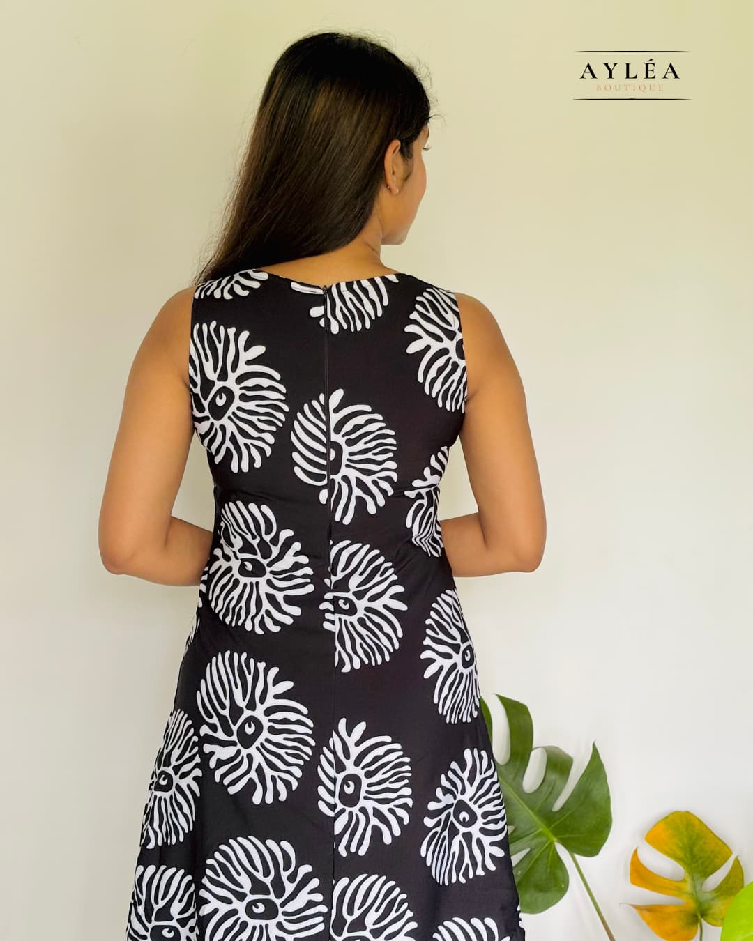 Midnight Bloom Short Dress — view 3