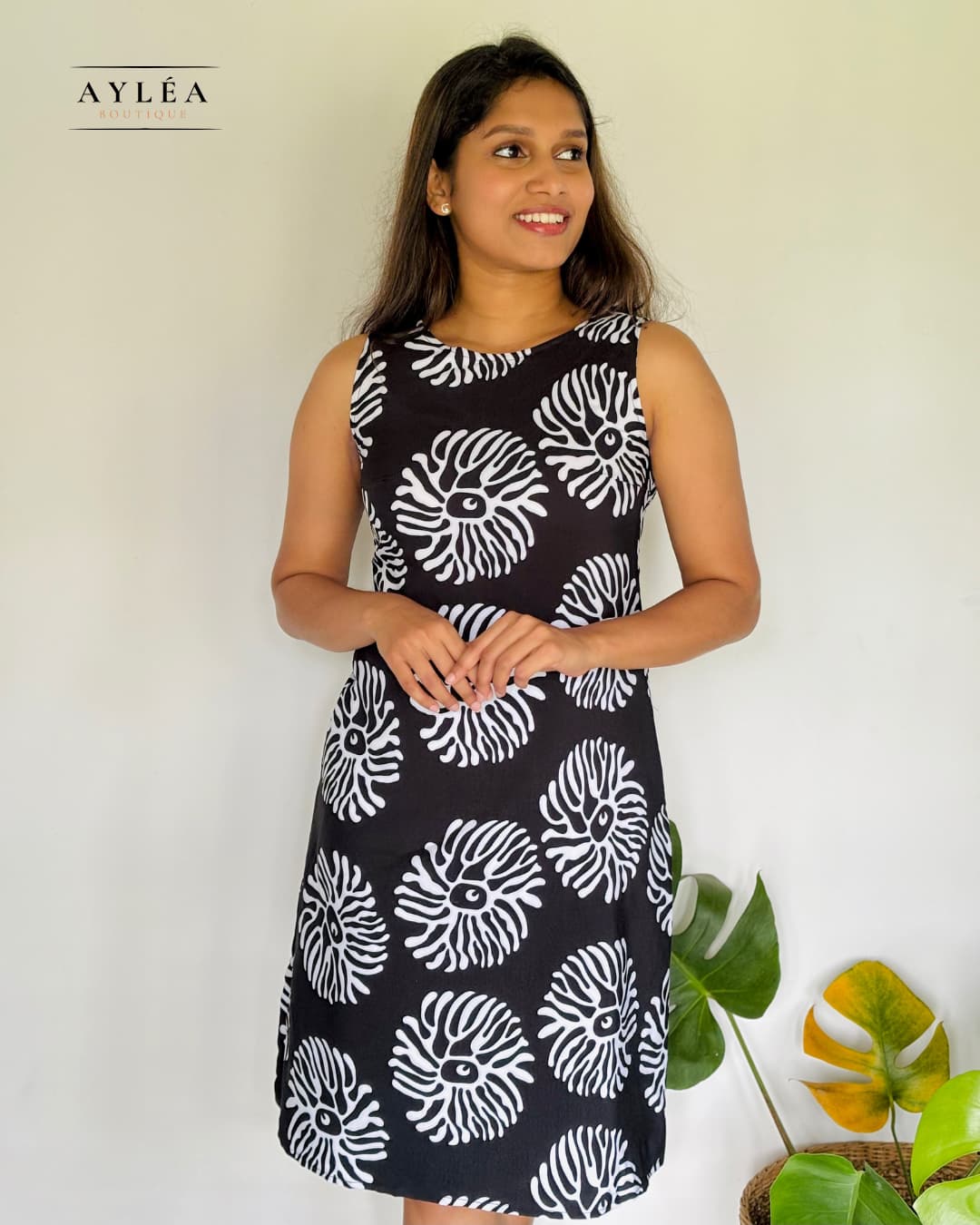 Midnight Bloom Short Dress — view 2